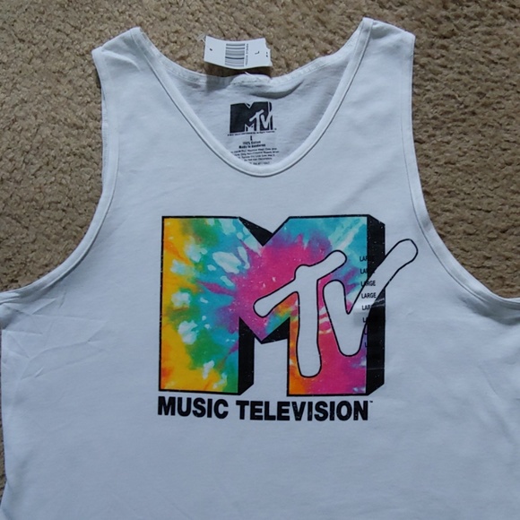 MTV Tops - MTV  tv. tank top